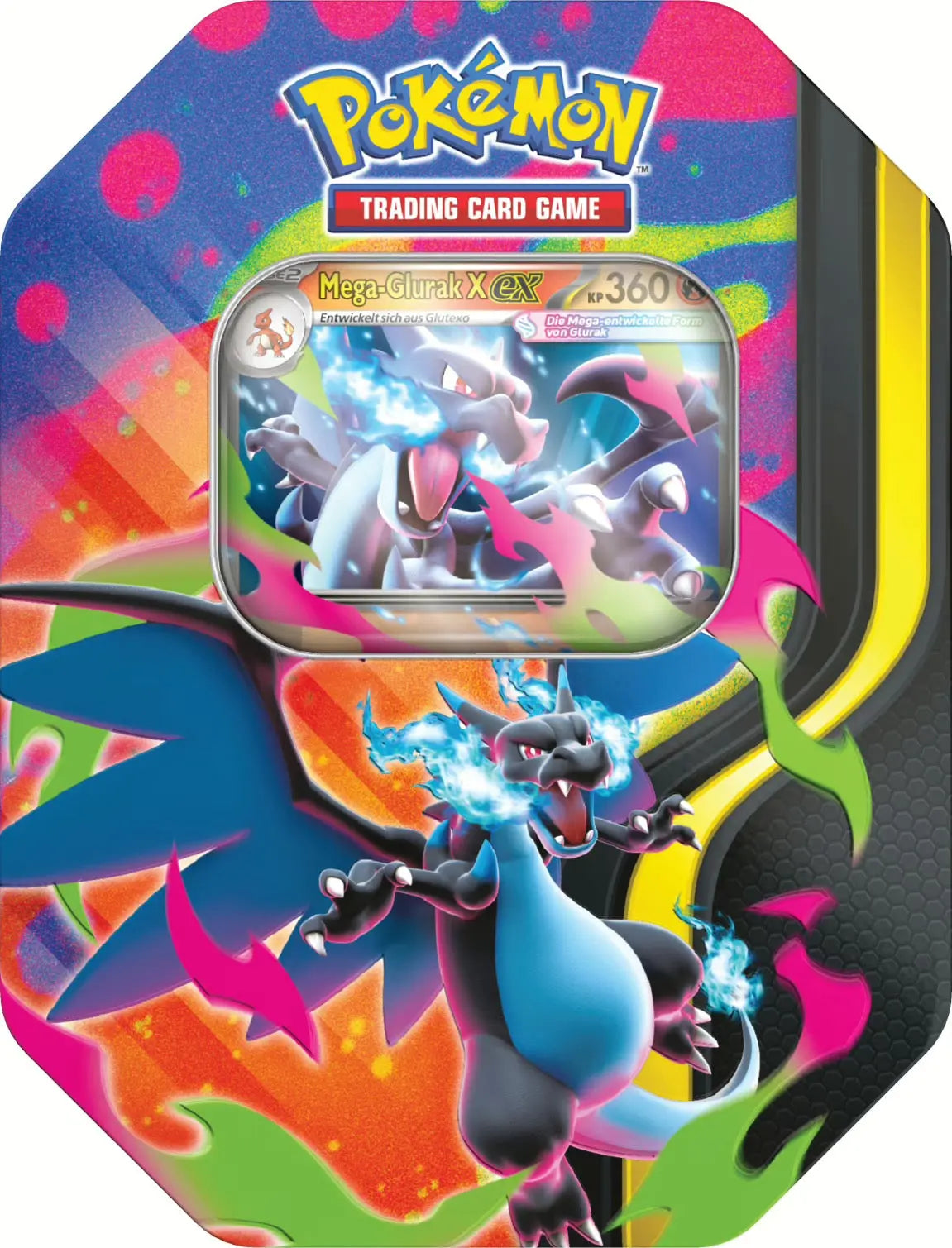 Mega Glurak X - Tin Box – Pokémon 🇩🇪 Deutsch CoolUp Cards